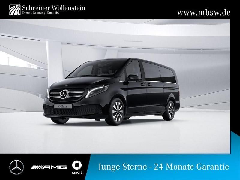Schwarz obsidianschwarz Gebraucht 2023 Mercedes V300 Avantgarde Van / Kleinbus | 55.990 € (Superpreis) - Bild 1/4