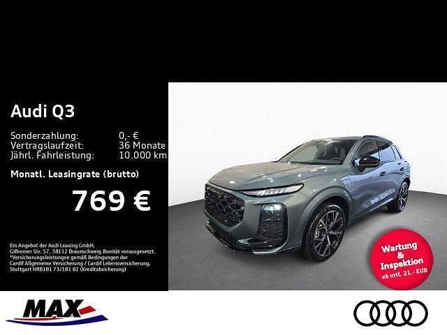 Neu Audi Q3 S-Line 272 PS (200 kW) 2025 Grün SUV
