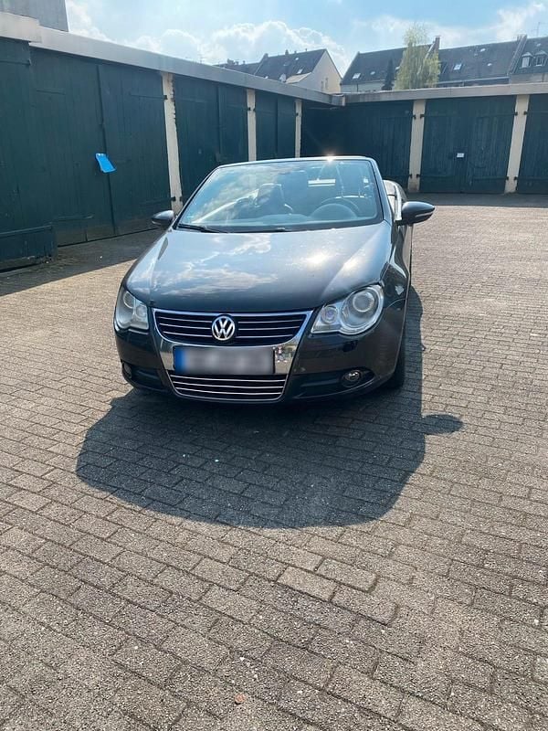 Usata VW Eos 163 CV (119 kW) 2009 Nero Cabrio