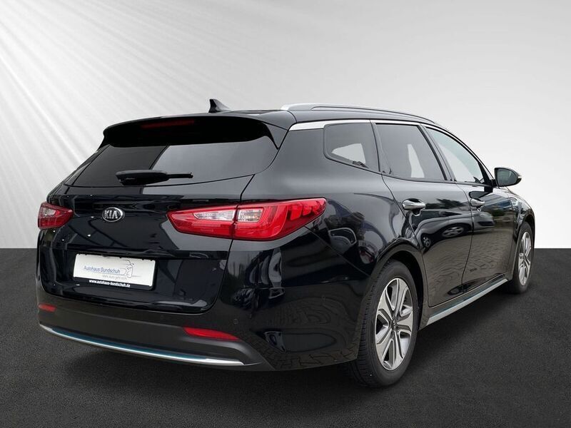 Gebraucht Kia Optima Hybrid Spirit 205 PS (150 kW) 2017 Schwarz Limousine