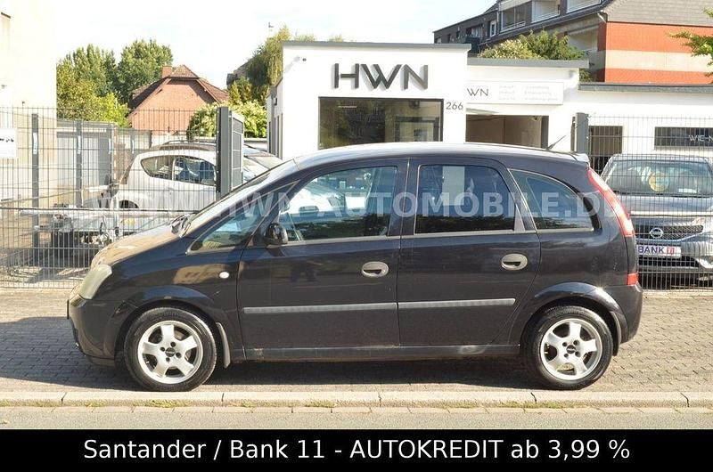 Saphirschwarz mi2 Gebraucht 2003 Opel Meriva Enjoy Van / Kleinbus | 2.990 € (Teuer) - Bild 1/4
