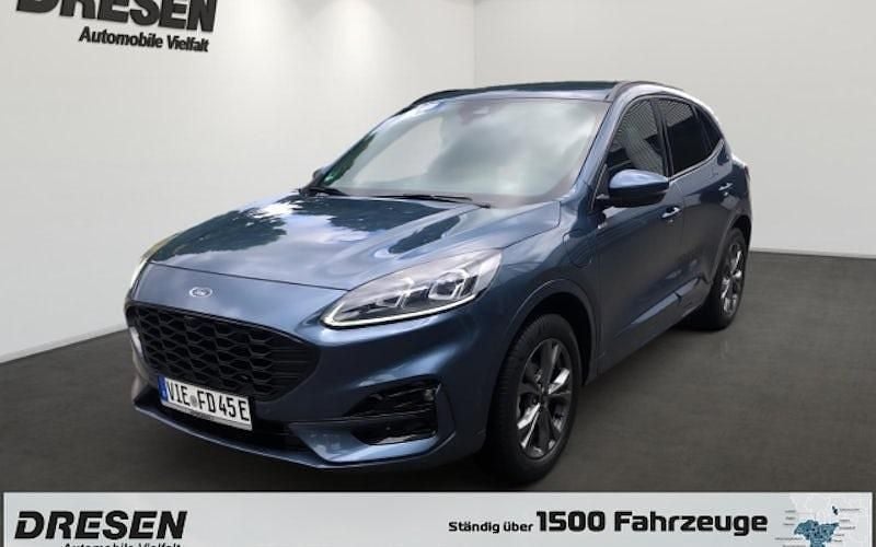 Chromablau metallic Gebraucht 2022 Ford Kuga ST-Line X SUV | 25.490 € (Fairer Preis) - Bild 1/4