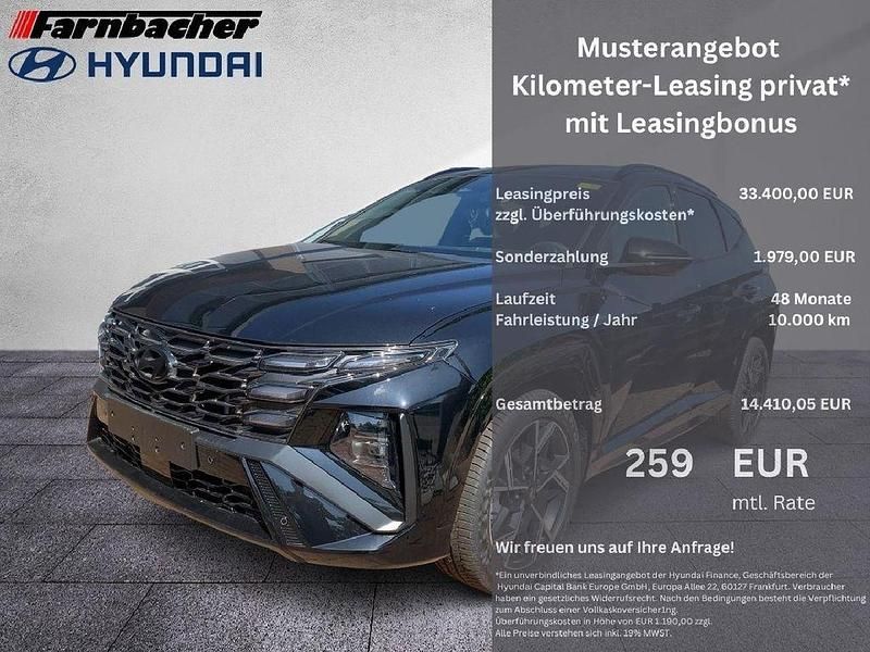Abyss black / met Neu 2025 Hyundai Tucson N Line SUV | 35.490 € (Fairer Preis) - Bild 1/1