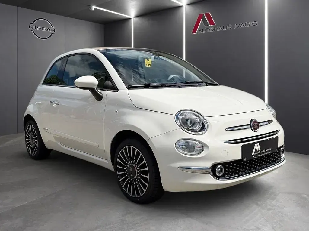 Gebraucht Fiat 500C Lounge 69 PS (50 kW) 2019 Weiß Cabrio