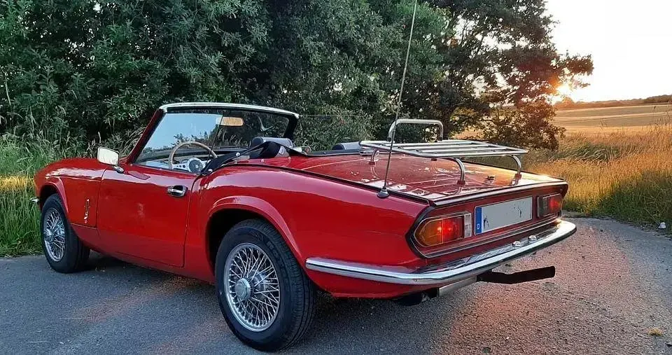Gebraucht Triumph Spitfire 69 PS (50 kW) 1977 Rot Cabrio