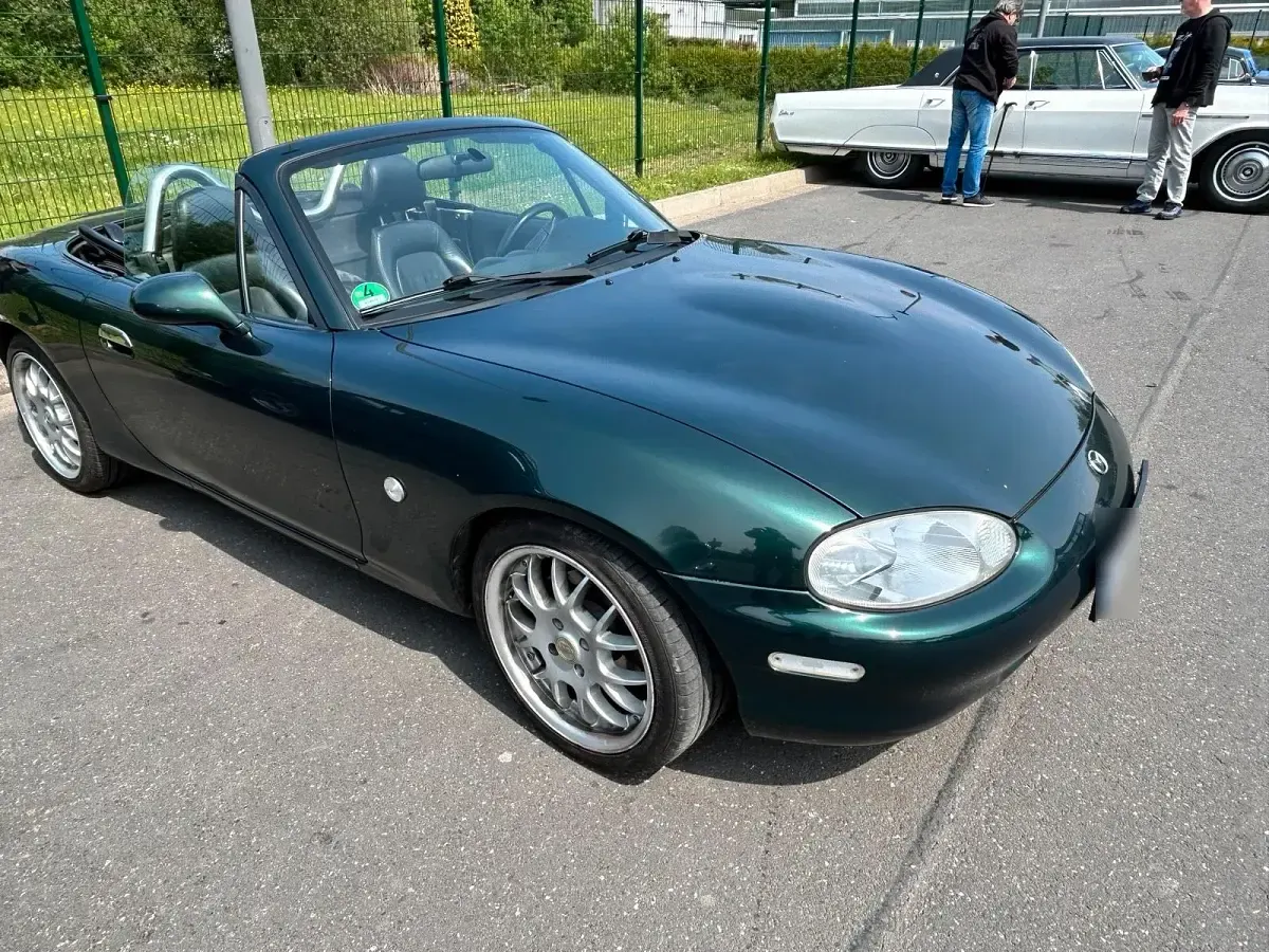 Gebraucht Mazda MX5 110 PS (80 kW) 1998 Grün Cabrio