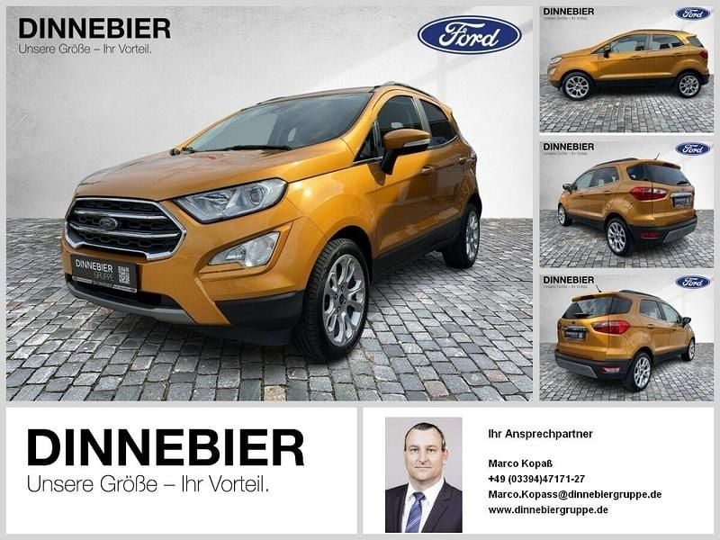 Gelb Gebraucht 2021 Ford Ecosport Titanium SUV | 15.989 € (Fairer Preis) - Bild 1/4
