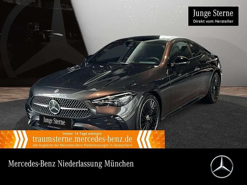 Grau Gebraucht 2024 Mercedes CLE220 AMG Coupé | 60.980 € (Teuer) - Bild 1/3