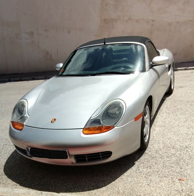 Gebraucht Porsche Boxster 204 PS (150 kW) 1997 Silber Cabrio