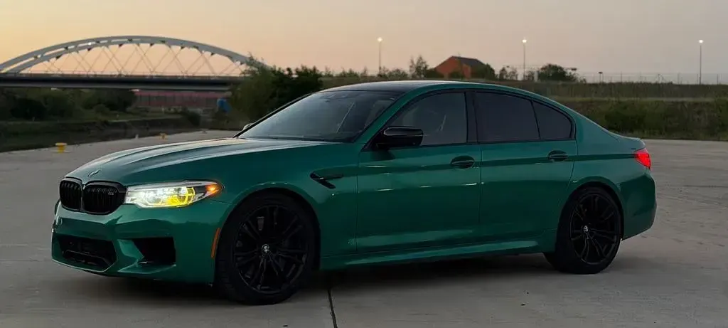 Gebraucht BMW M5 Sport Line 605 PS (444 kW) 2018 Blau Limousine
