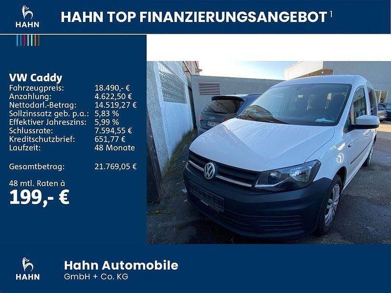 Gebraucht VW Caddy Trendline 131 PS (96 kW) 2019 Candyweiß Van / Kleinbus