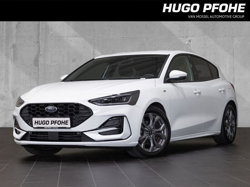Frost weiss uni Gebraucht 2024 Ford Focus ST-Line X Limousine | 25.850 € (Fairer Preis) - Bild 1/4