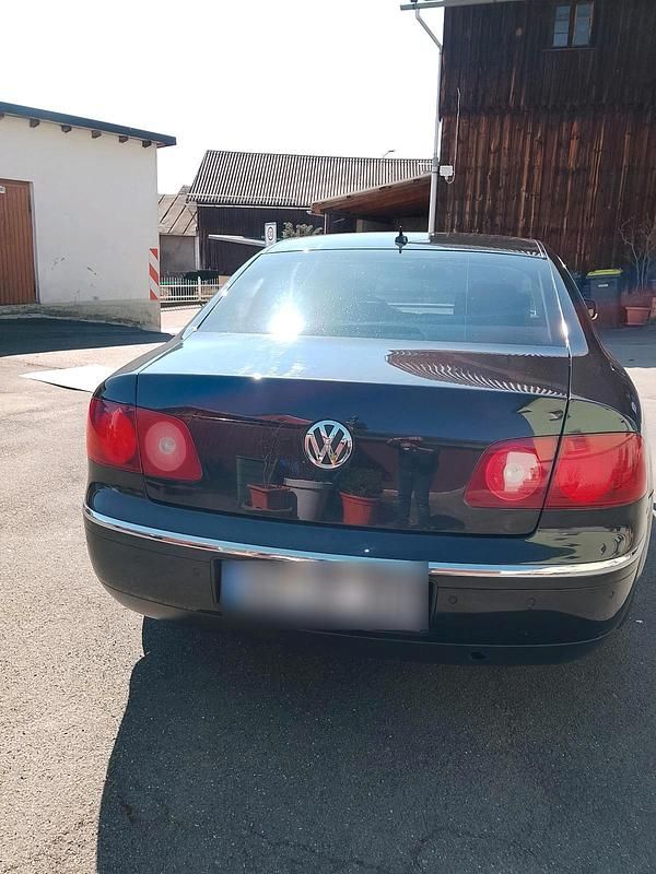 Second-hand VW Phaeton 232 CP (170 kW) 2008 Negru Berlinǎ