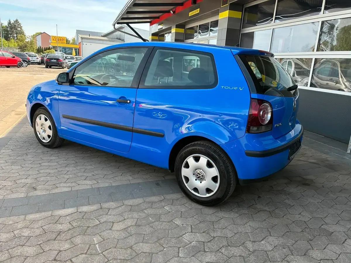 Gebraucht VW Polo 80 PS (58 kW) 2007 Blau Kleinwagen