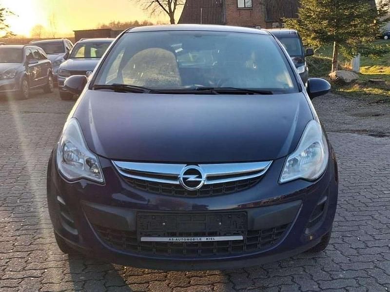 Gebraucht Opel Corsa Edition 69 PS (50 kW) 2012 Blau Kleinwagen