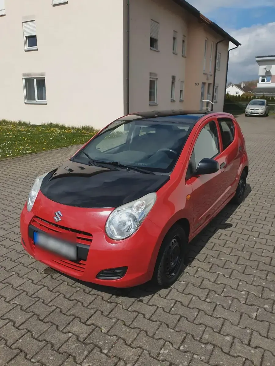 Usata Suzuki Alto Basic 68 CV (50 kW) 2009 Rosso Utilitaria
