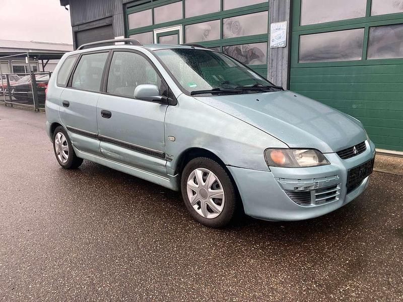 Gebraucht Mitsubishi Space Star Comfort Edition 111 PS (81 kW) 2002 Blau Van / Kleinbus