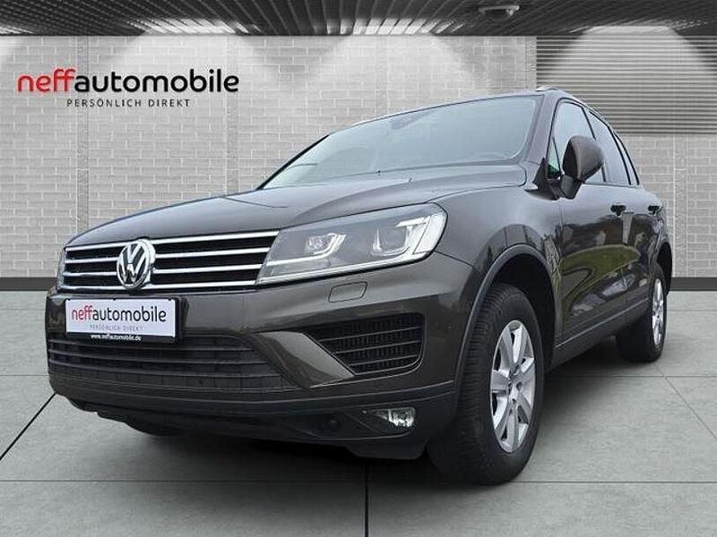 Braun Gebraucht 2015 VW Touareg SUV | 29.900 € (Teuer) - Bild 1/4