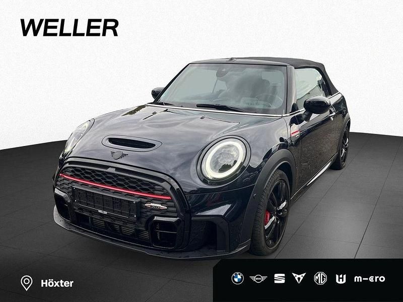 Schwarz Gebraucht 2021 Mini John Cooper Works Cabriolet Cabrio | 33.390 € (Fairer Preis) - Bild 1/4