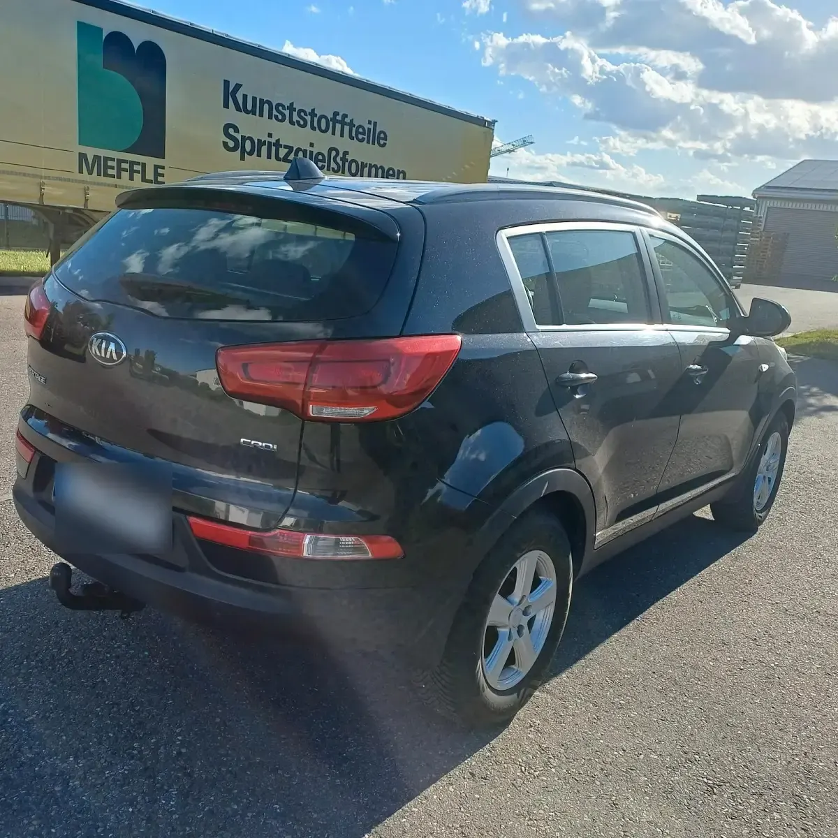 Gebraucht Kia Sportage 116 PS (85 kW) 2015 Schwarz SUV