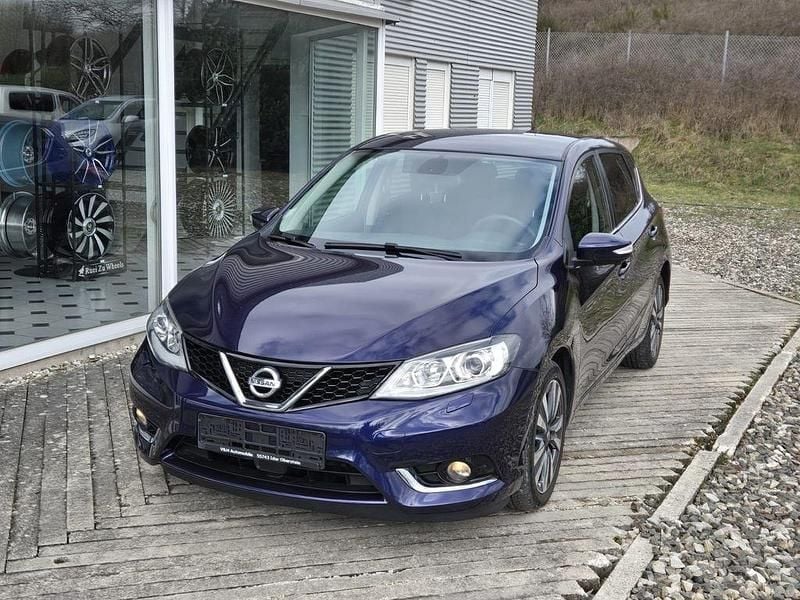 Gebraucht Nissan Pulsar Acenta 110 PS (80 kW) 2015 Blau Kleinwagen