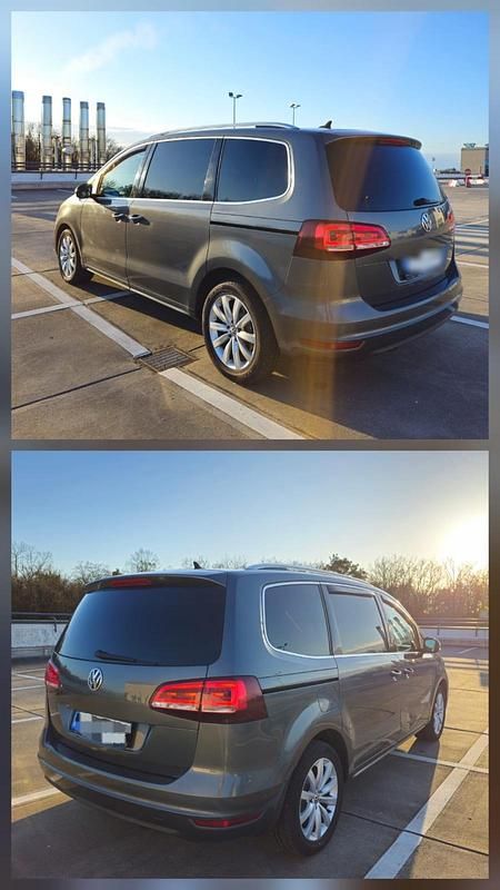 Gebraucht VW Sharan 184 PS (135 kW) 2015 Grau Van / Kleinbus