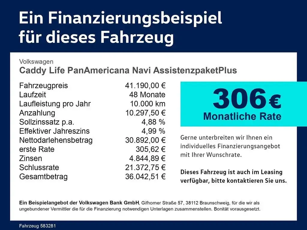 Gebraucht VW Caddy PanAmericana 116 PS (85 kW) 2025 Gold Van / Kleinbus