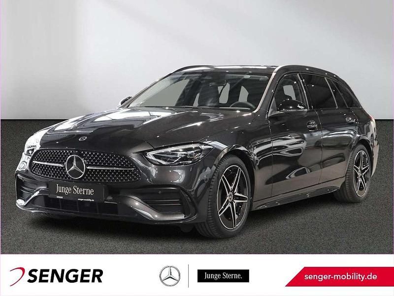 Grau Gebraucht 2024 Mercedes C200 AMG Limousine | 40.880 € (Teuer) - Bild 1/3