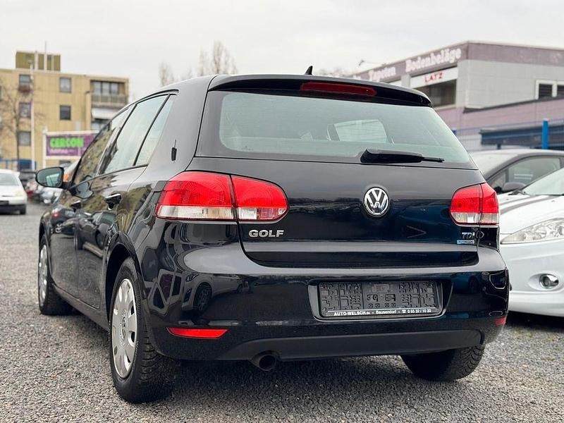 Gebraucht VW Golf VI Trendline 105 PS (77 kW) 2010 Schwarz Kleinwagen