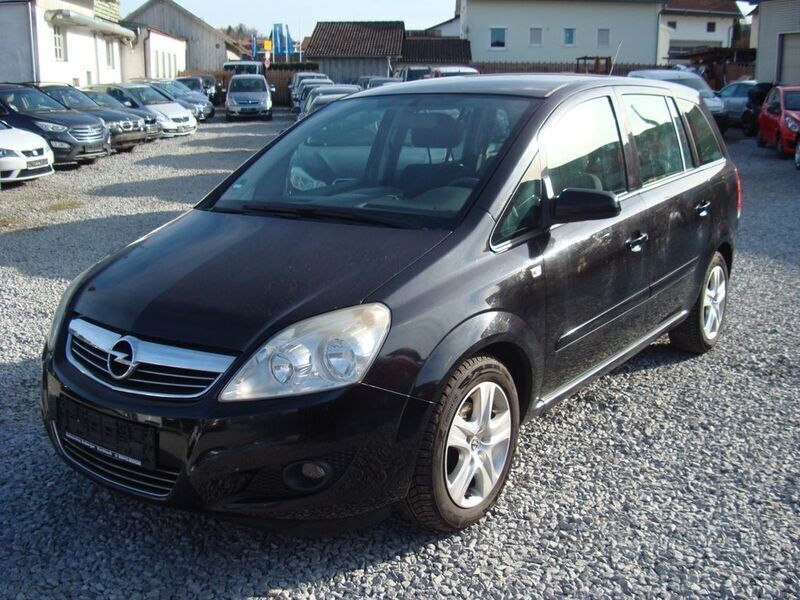 Schwarz Gebraucht 2008 Opel Zafira Edition Van / Kleinbus | 3.650 € (Fairer Preis) - Bild 1/4