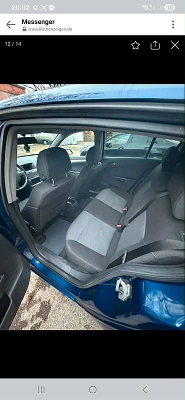 Gebraucht Opel Astra 105 PS (77 kW) 2005 Blau Limousine