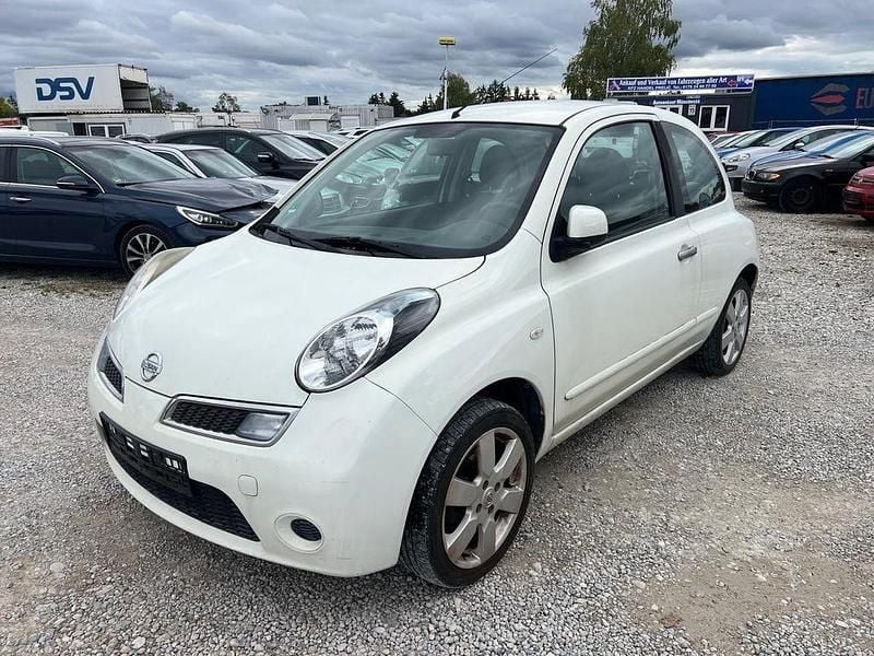 Weiß Gebraucht 2010 Nissan Micra I-Way Kleinwagen | 999 € (Superpreis) - Bild 1/4