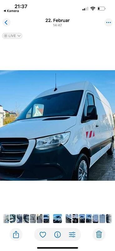 Gebraucht Mercedes Sprinter 163 PS (119 kW) 2023 Weiß Van