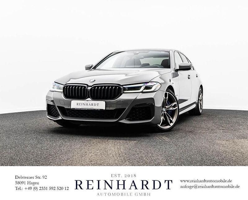 Berninagrau bernsteineffekt metalli Gebraucht 2021 BMW M550 M Performance Limousine | 53.945 € (Fairer Preis) - Bild 1/1