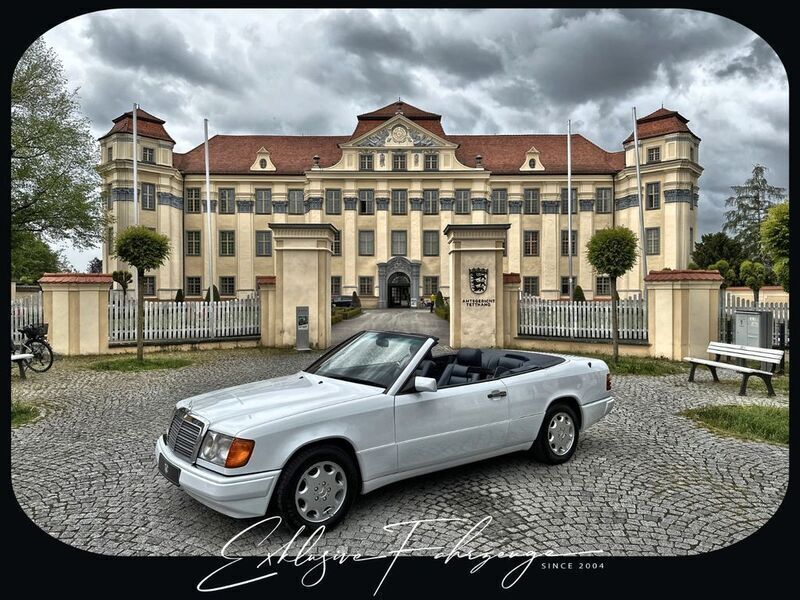Aktikweiss Gebraucht 1992 Mercedes E300 Cabrio | 39.900 € - Bild 1/4