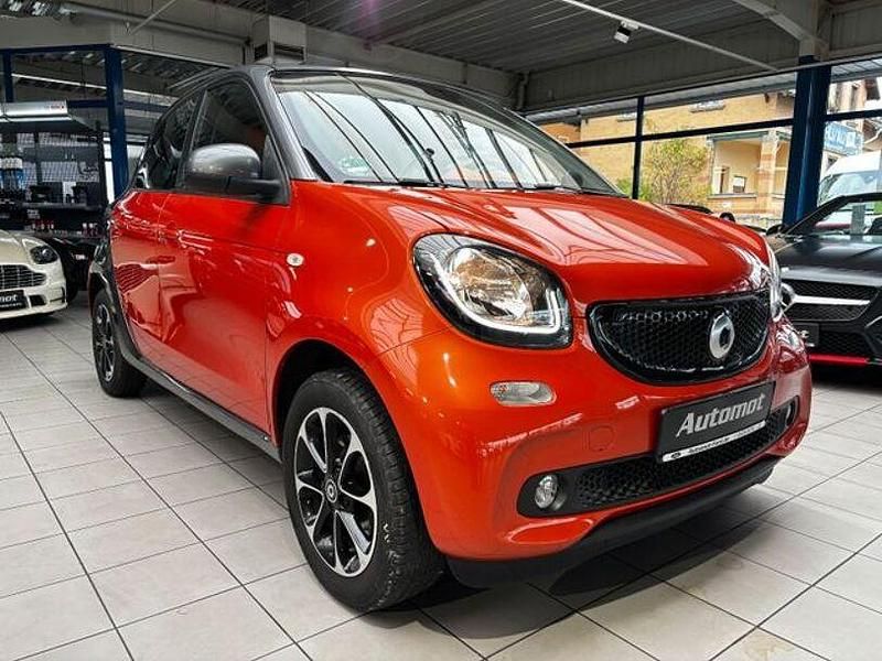 Gebraucht Smart ForFour Passion 71 PS (52 kW) 2017 Lava orange Kleinwagen
