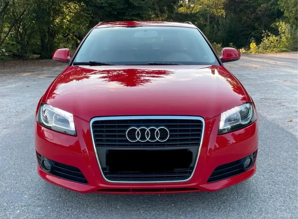 Gebraucht Audi A3 125 PS (91 kW) 2009 Rot Kleinwagen