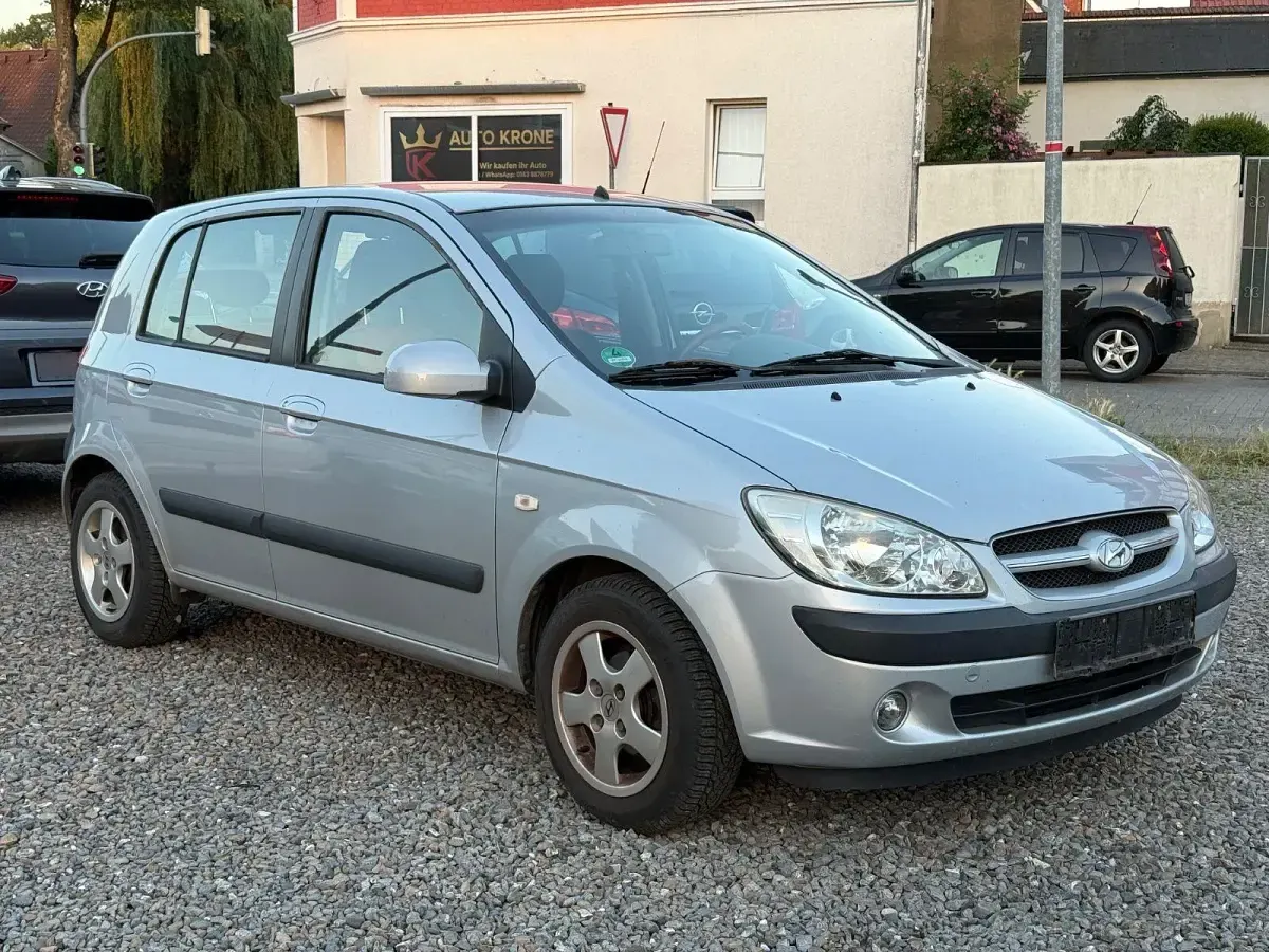 Gebraucht Hyundai Getz 67 PS (49 kW) 2007 Silber Kleinwagen