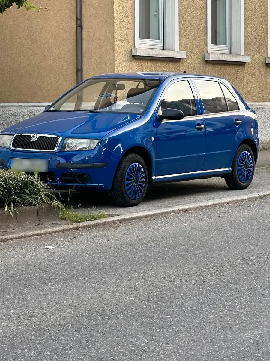 Gebraucht Skoda Fabia 75 PS (55 kW) 2005 Blau Limousine
