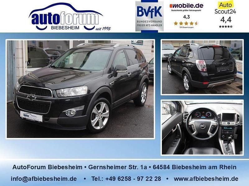 Schwarz Gebraucht 2012 Chevrolet Captiva LTZ SUV | 7.999 € (Fairer Preis) - Bild 1/4
