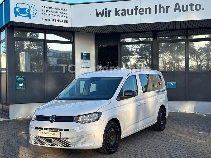 Gebraucht VW Caddy Maxi 102 PS (75 kW) 2022 Weiß Van / Kleinbus