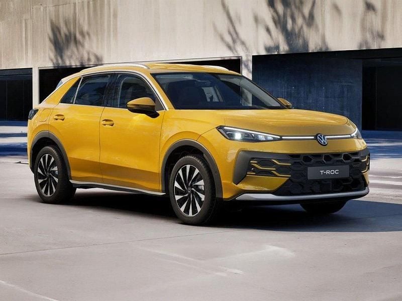 Gelb Neu 2025 VW T-Roc Style SUV | 38.510 € (Teuer) - Bild 1/4