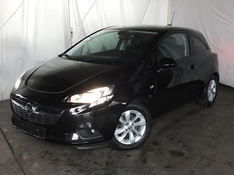 Gebraucht Opel Corsa 101 PS (74 kW) 2018 Schwarz Limousine
