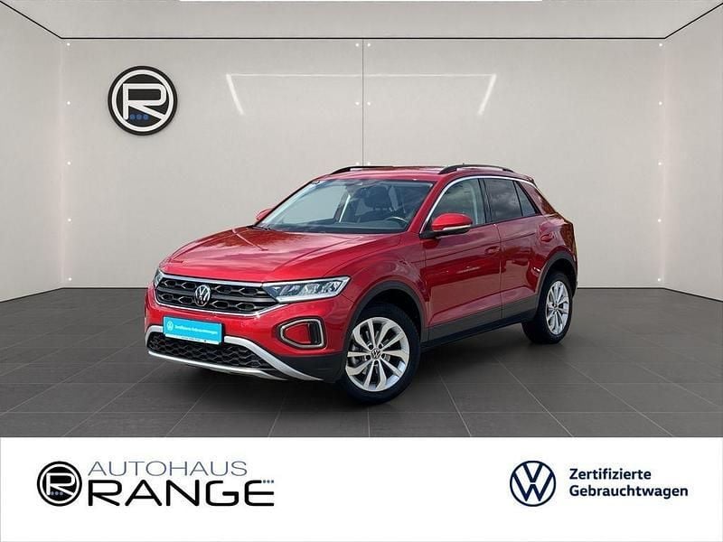 Rot Gebraucht 2022 VW T-Roc Life SUV | 21.980 € (Guter Preis) - Bild 1/4