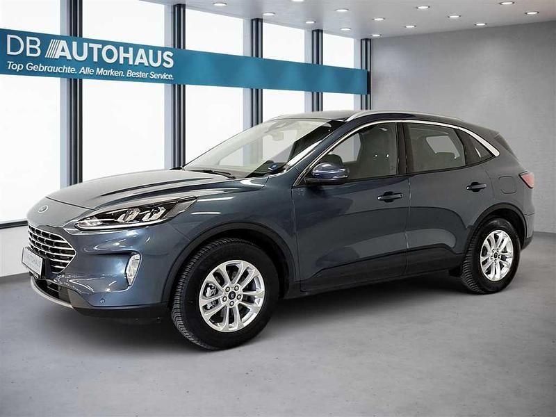 Blau Gebraucht 2022 Ford Kuga Titanium SUV | 24.930 € (Guter Preis) - Bild 1/4