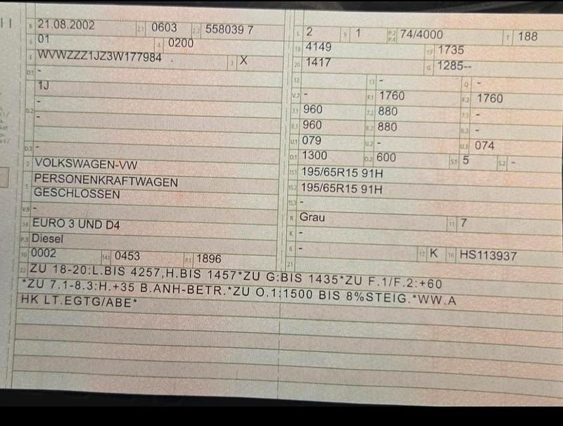 Gebraucht VW Golf IV 101 PS (74 kW) 2002 Silber Kleinwagen