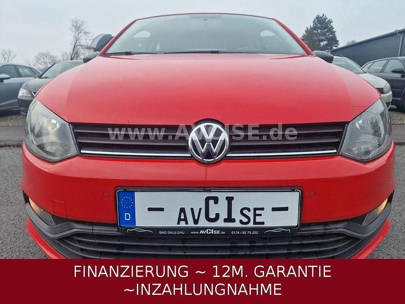 Gebraucht VW Polo 60 PS (44 kW) 2017 Rot Kleinwagen