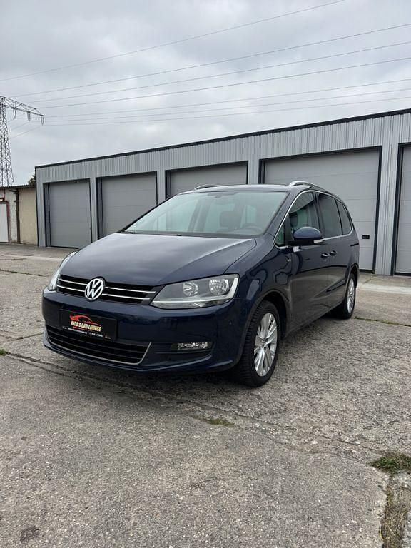 Blau Gebraucht 2013 VW Sharan Comfortline Van / Kleinbus | 10.190 € (Guter Preis) - Bild 1/4