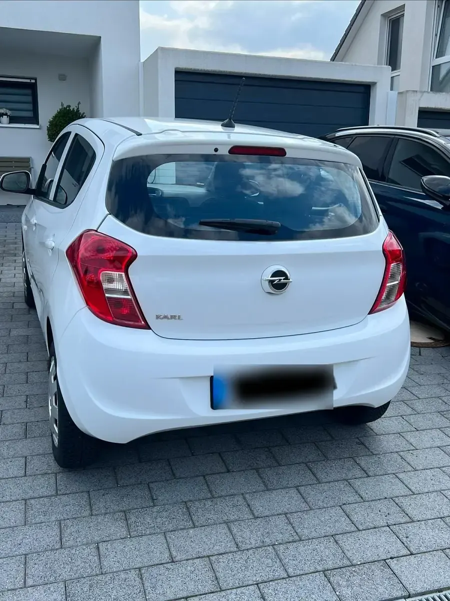 Gebraucht Opel Karl Edition 75 PS (55 kW) 2017 Weiß Kleinwagen
