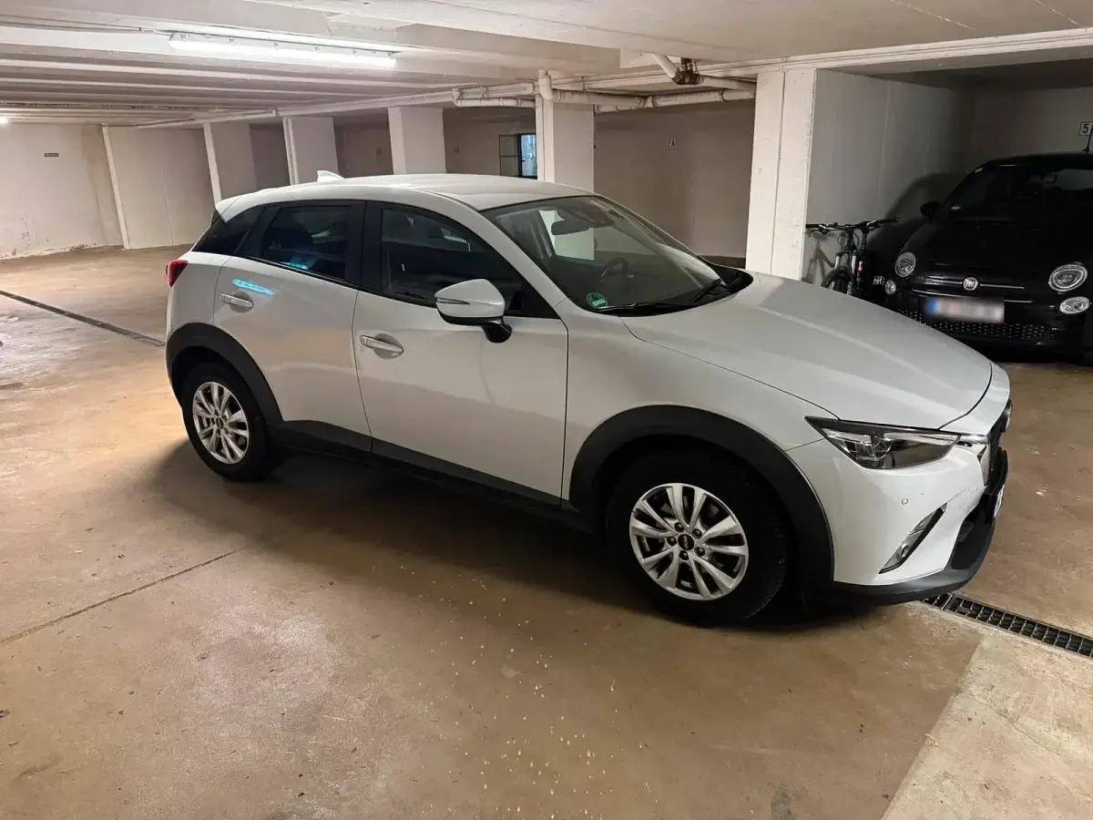Gebraucht Mazda CX-3 105 PS (77 kW) 2016 Weiß SUV